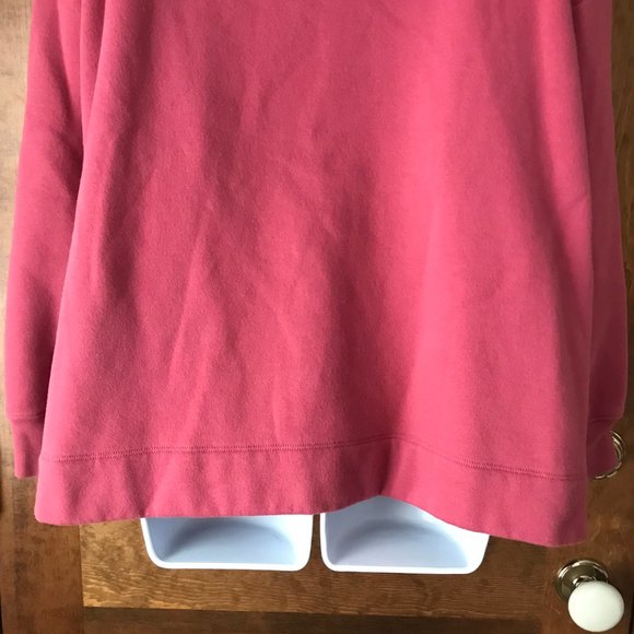 FINAL PRICE - GAP Dark Pink Loose Turtleneck Sweatshirt Medium - Picture 8 of 9